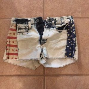 Mossimo American Flag Shorts